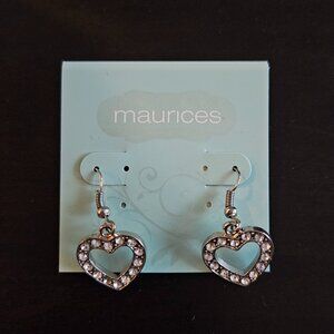 Maurices Heart Earrings